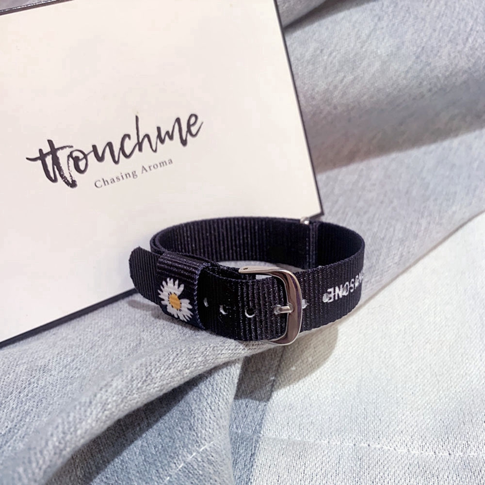 Gelang Tali Dengan Buckle Motif Bunga Matahari Dan Kupu-Kupu Untuk Persahabatan