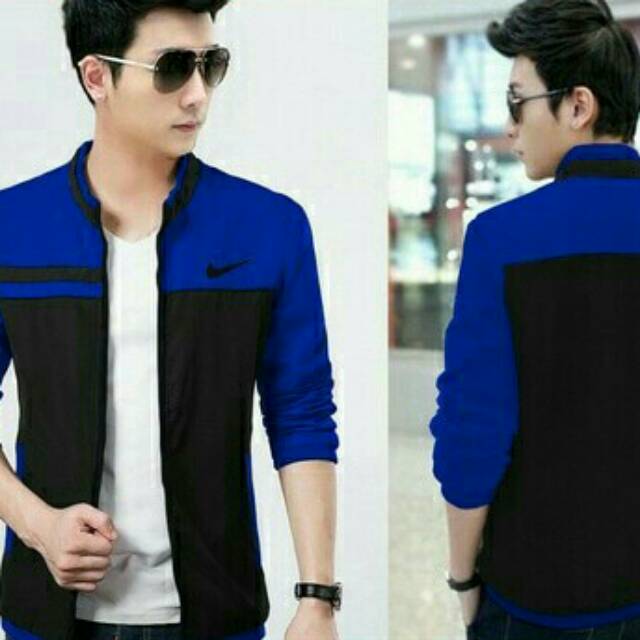 Jaket Nike Biru CL / Jaket Pria Babyterry