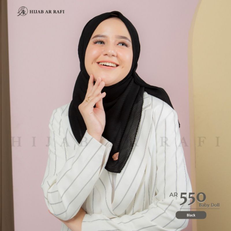 hijab segi4 plisket ar 550