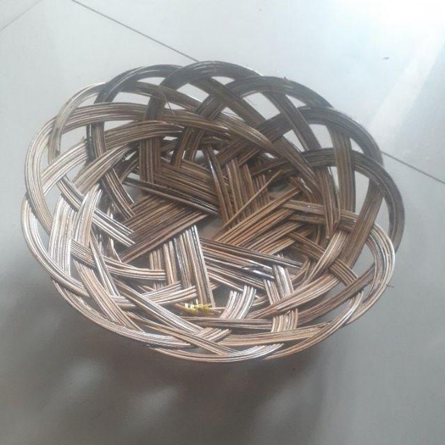Piring Lidi Anyaman / Piring Anyaman / Piring Lidi Anti Pecah