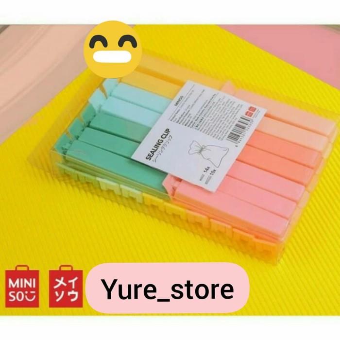 

Klip | Sealing Clip Penjepit Bungkus Makanan Miniso