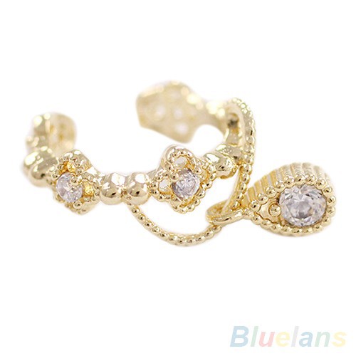 Anting Jepit Tulang Rawan Model Cuff Bungkus