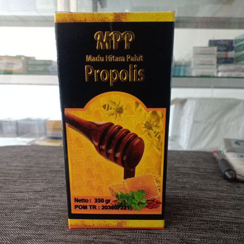 MADU HITAM PAHIT PROPOLIS/MPP 350gr/Kencing Manis