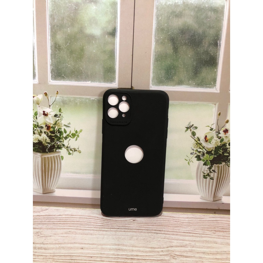 CASE IPHONE 11 PRO MAX SOFTCASE SILIKON BLACK DOVE PROTECTION