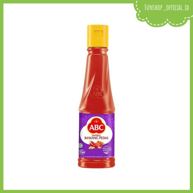 

ABC SAMBEL BAWANG PEDAS / ABC SAMBEL ASLI BOTOL 275gr