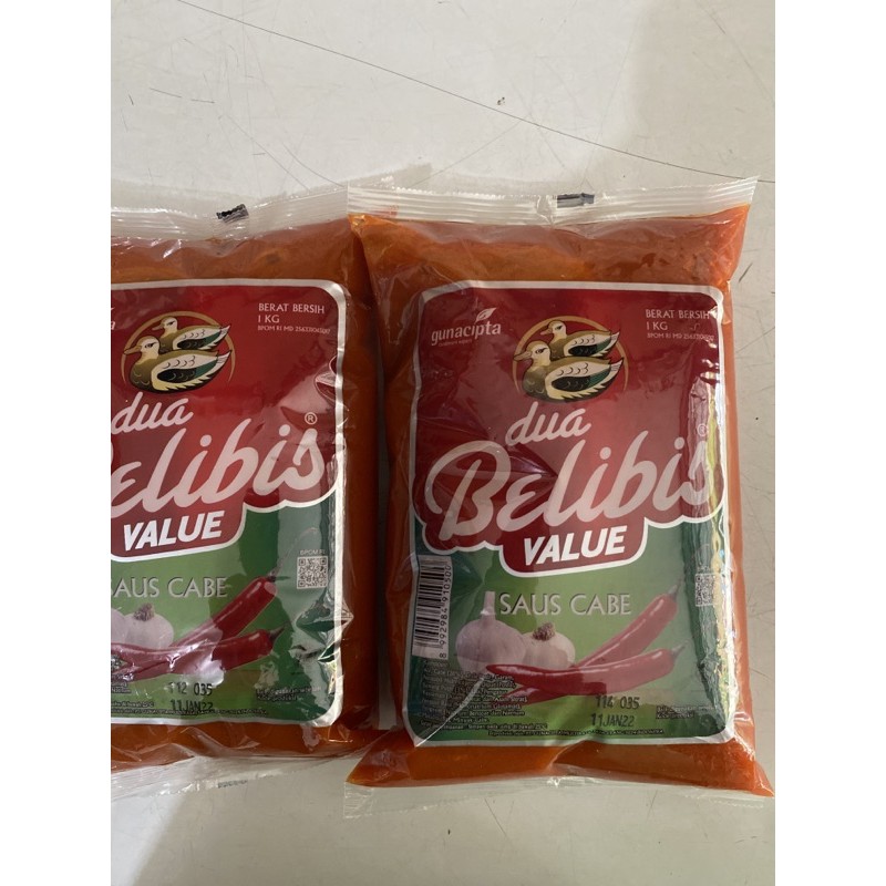 

Dua belibis value saus cabe 1kg