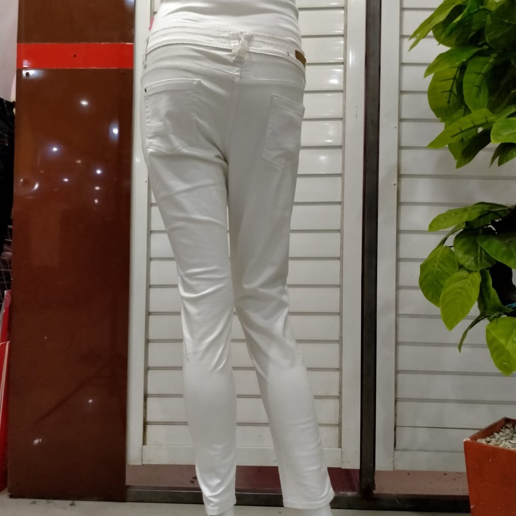 gof CARDINAL GIRL Celana Jeans Wanita Cardinal Bawahan Wanita - GBCBP00522F 08A White Skiny Jeans