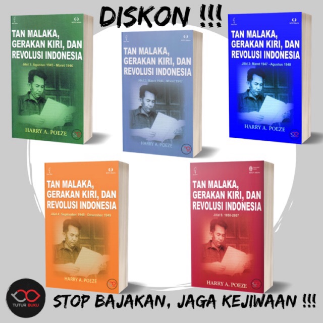 Paket Tan Malaka Gerakan Kiri Dan Revolusi Indonesia - Harry A Poeze