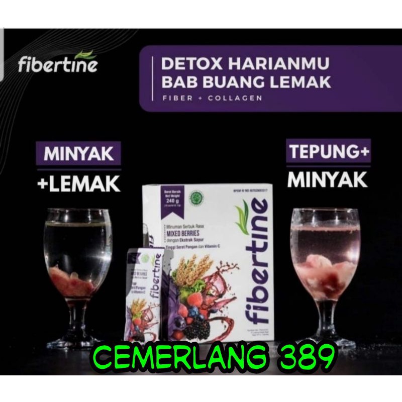 

Finertine || Fibertine Minuman Fibet & Serat || 16 Sachet