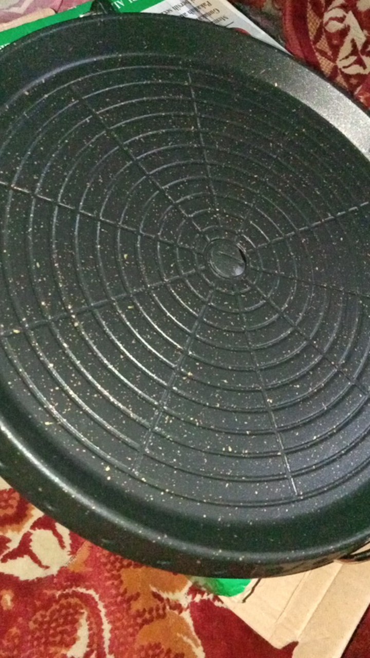 Bbq Round Grill / Bulgogi Pan Panggangan Bulat / Alat Panggang Barbeque 4518/8930