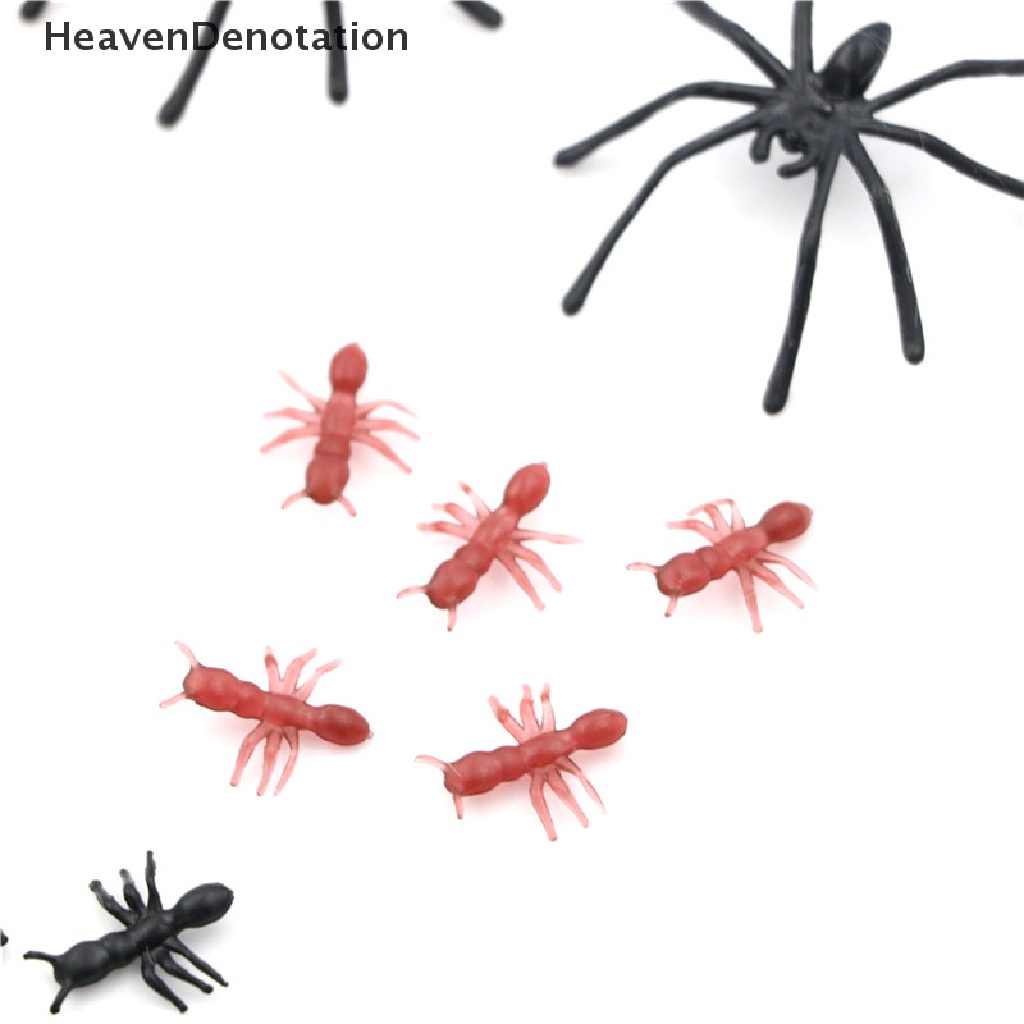 [HeavenDenotation] 44pcs Mixed Insect Reptile Scorpion Mouse Model Kids Bag gift Novelty Animal Toy