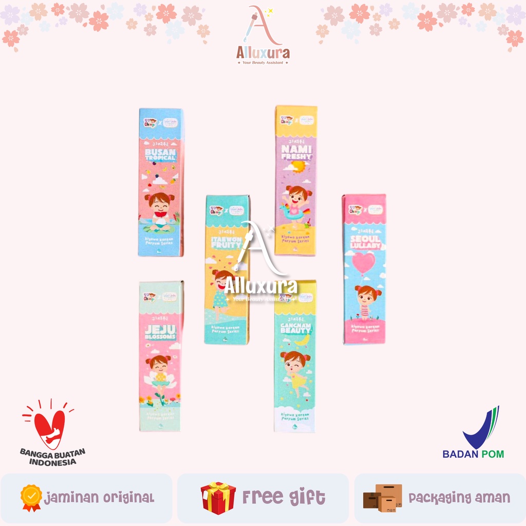 BPOM PARFUM YEPPU YEPPU CHINGU KIYOWO ROLL ON