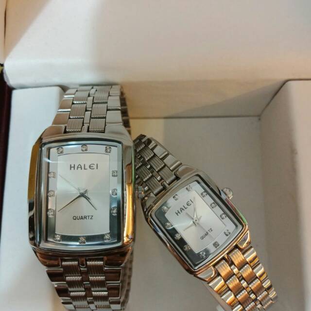 Jam tangan couple HALEI-443