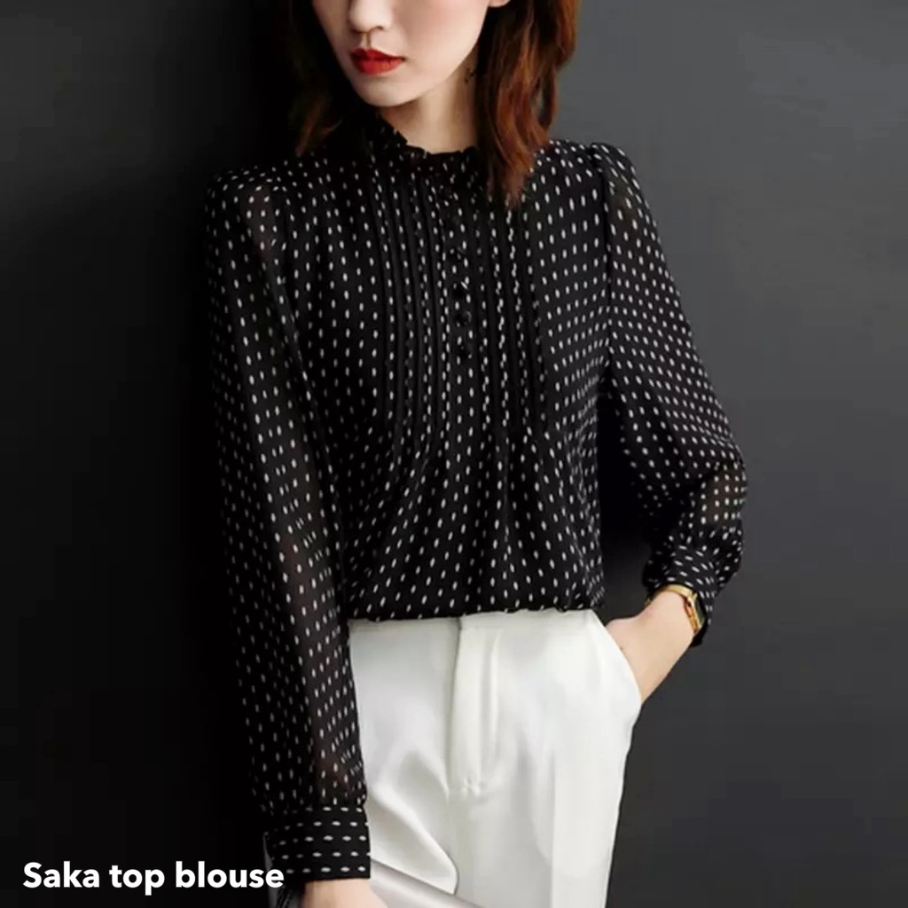 Saka top blouse - Thejanclothes