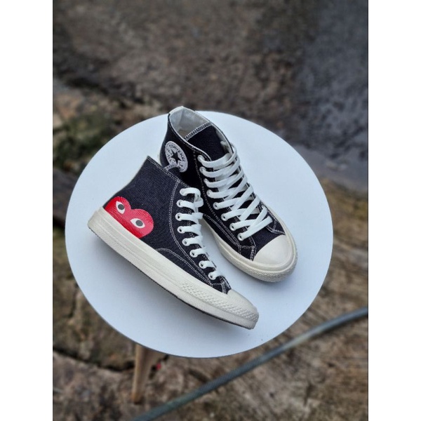 Converse 70s High x CDG Play (Come Des Garcons)