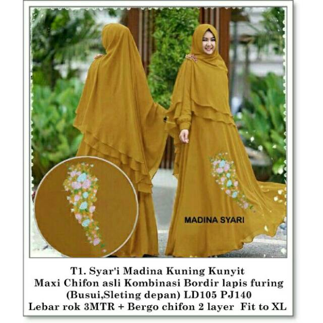 Paling Keren Gamis Warna  Kuning  Kunyit  Busuk  Onocean Shore