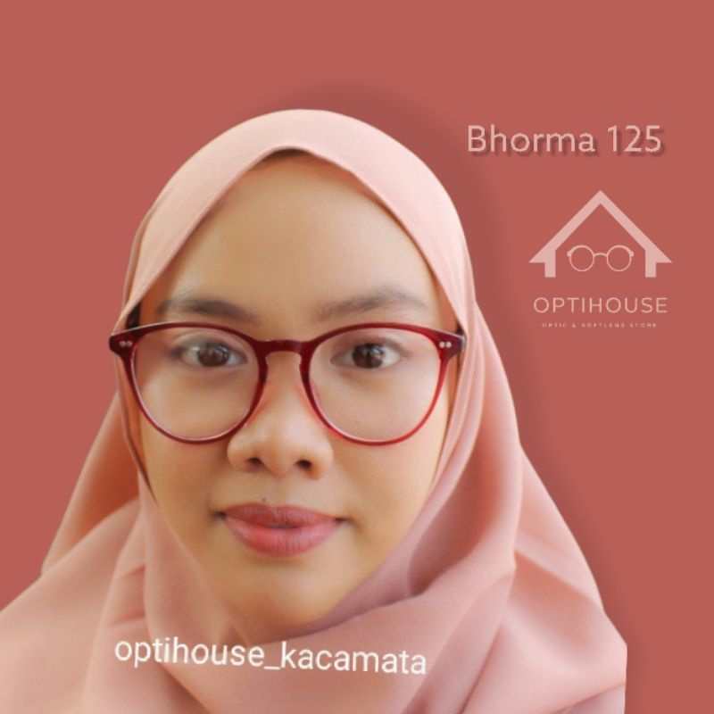 Kacamata Plastik Model Bulat Bhorma OPH 125