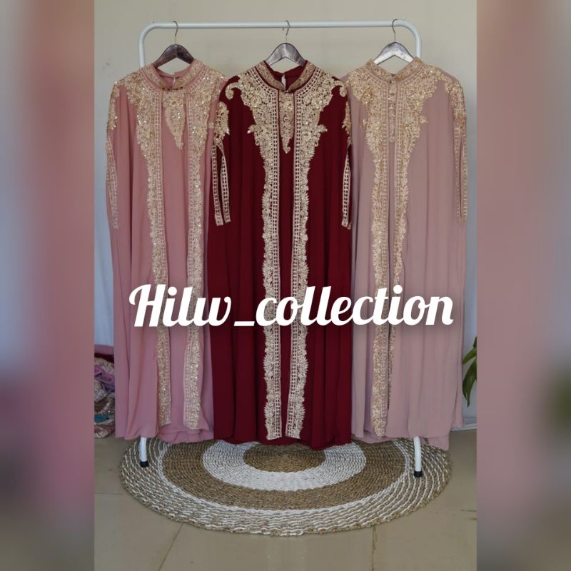 FREE MANSET DAN BANDANA KAFTAN MAHERA SELENA | KAFTAN PESTA | GAMIS MUSLIM matt ceruty babydoll