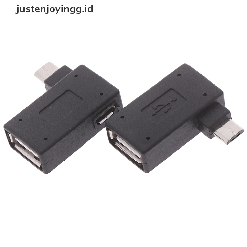 Adaptor Konektor Splitter Power Otg Micro Usb Male Ke Usb 2.0