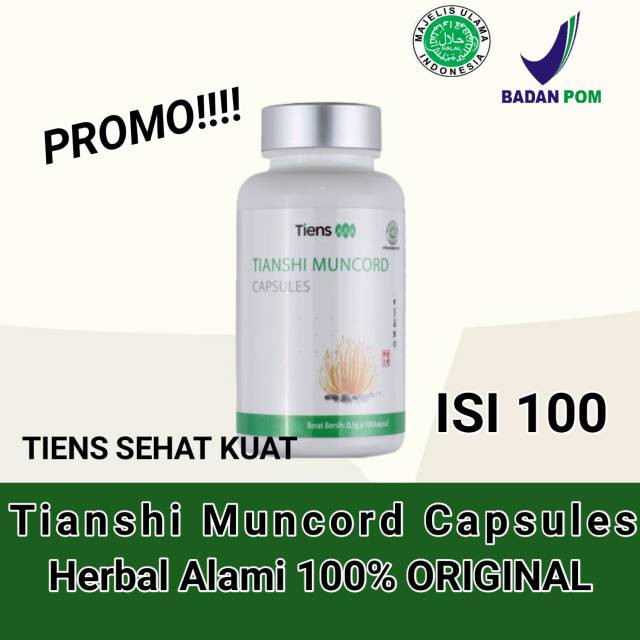 Tianshi/Tiens MUNCORD ISI 100 MENGATASI EJAKULASI DINI DAN MEMBUAT ISTRI SANGAT PUAS