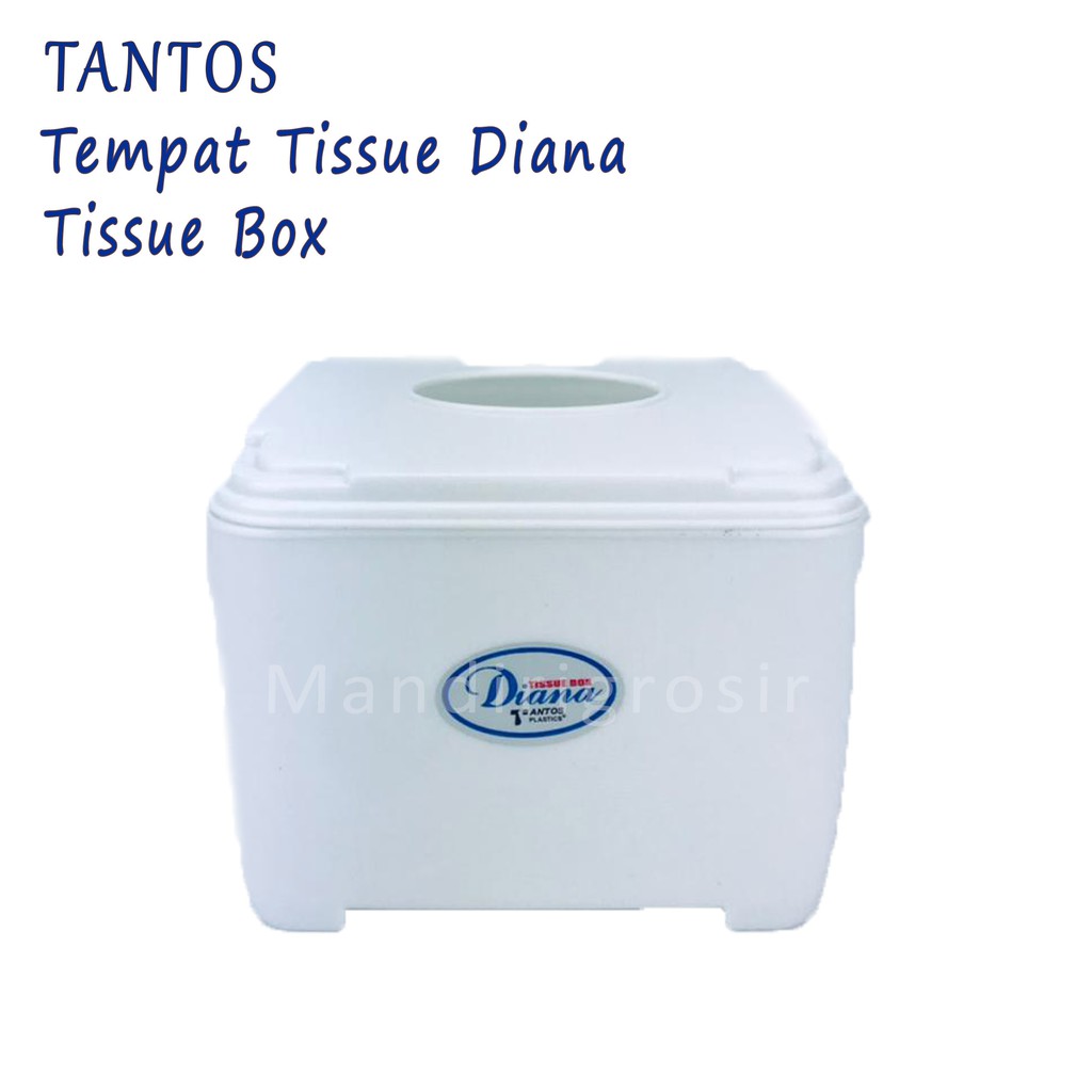 Tantos * Tempat Tisu * Tempat Tissue Diana Putih * 6213