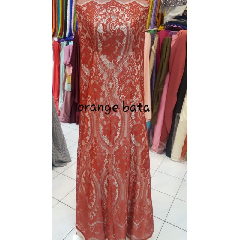 kebaya semi prancis jumbo
