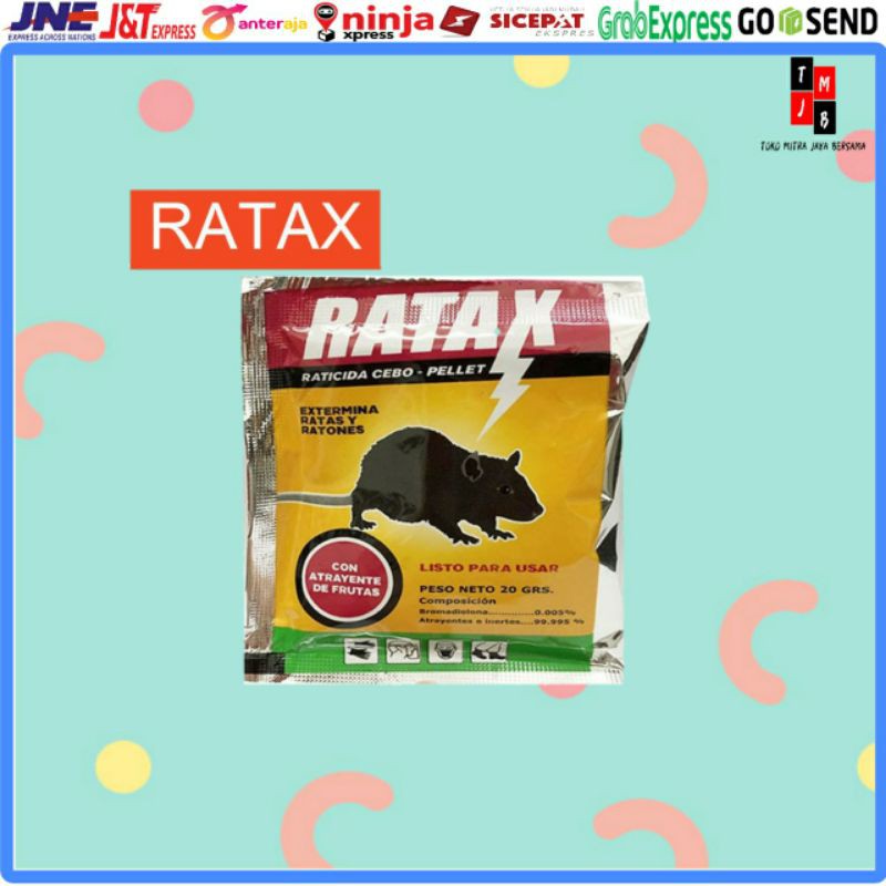 RACUN TIKUS PEMBUNUH ANTI TIKUS RATAX AMPUH