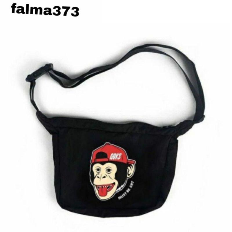 Tas Sling Bag Selempang Slingbag Slempang Pria Wanita