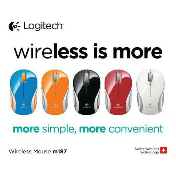 Mouse Wireless Logitech M187