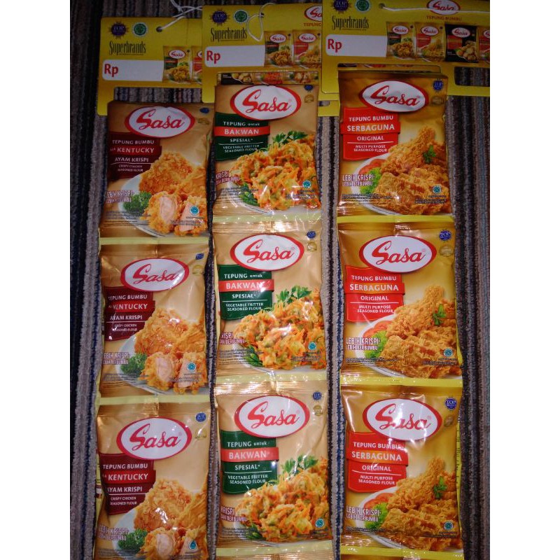 

tepung bumbu Sasa 3pcs
