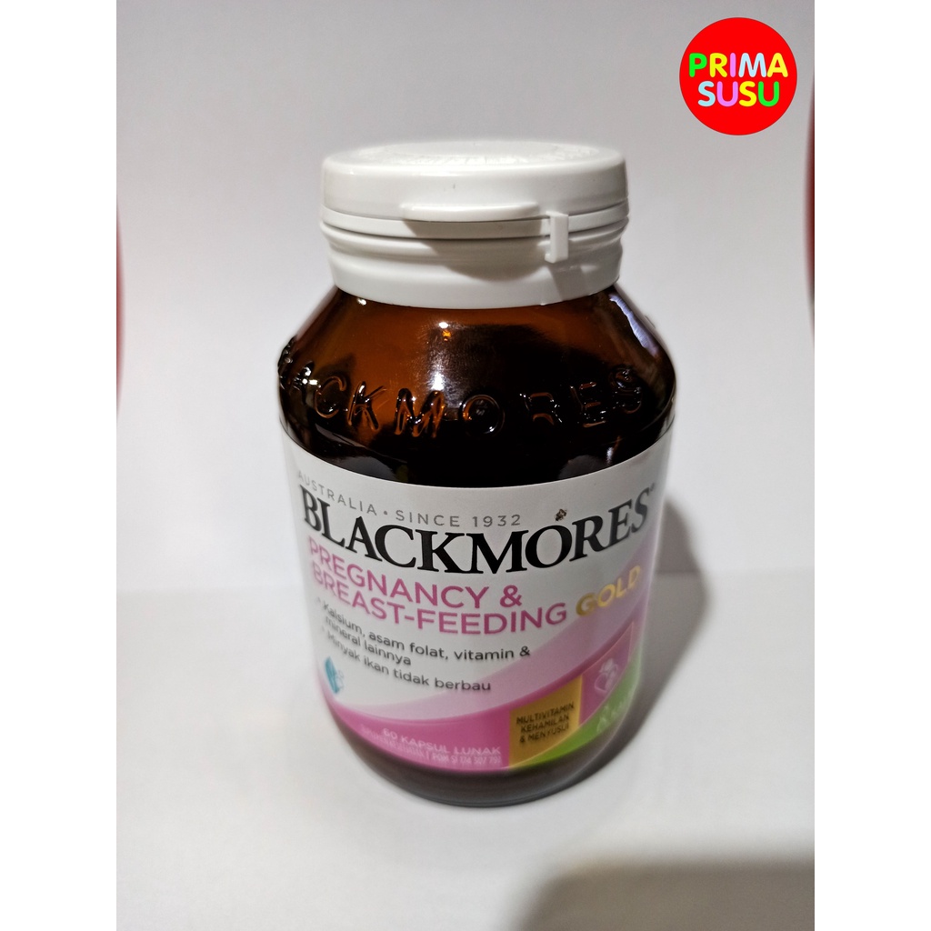 Blackmores Pregnancy &amp; Breast - Feeding Gold, 60 Kapsul