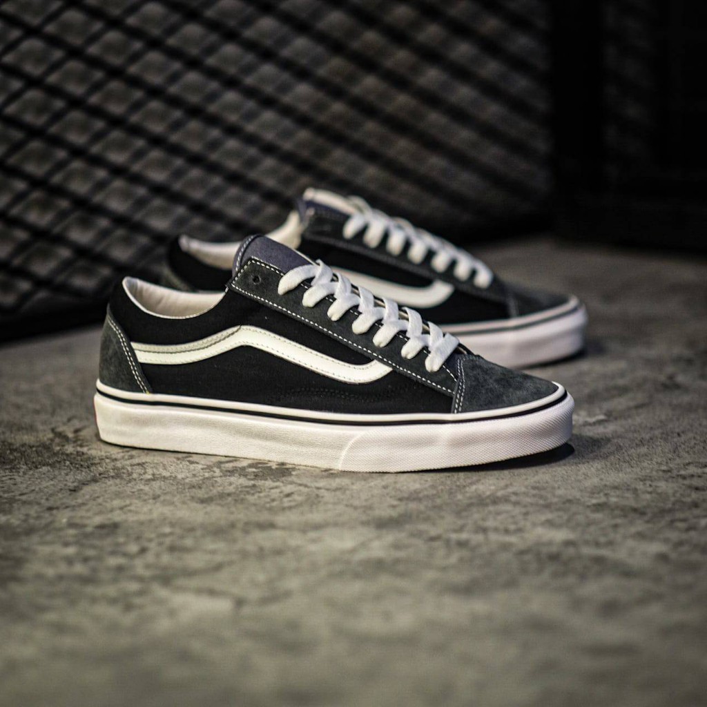 Vans Style 36 Vintage Suede Grey Black Original BNIB