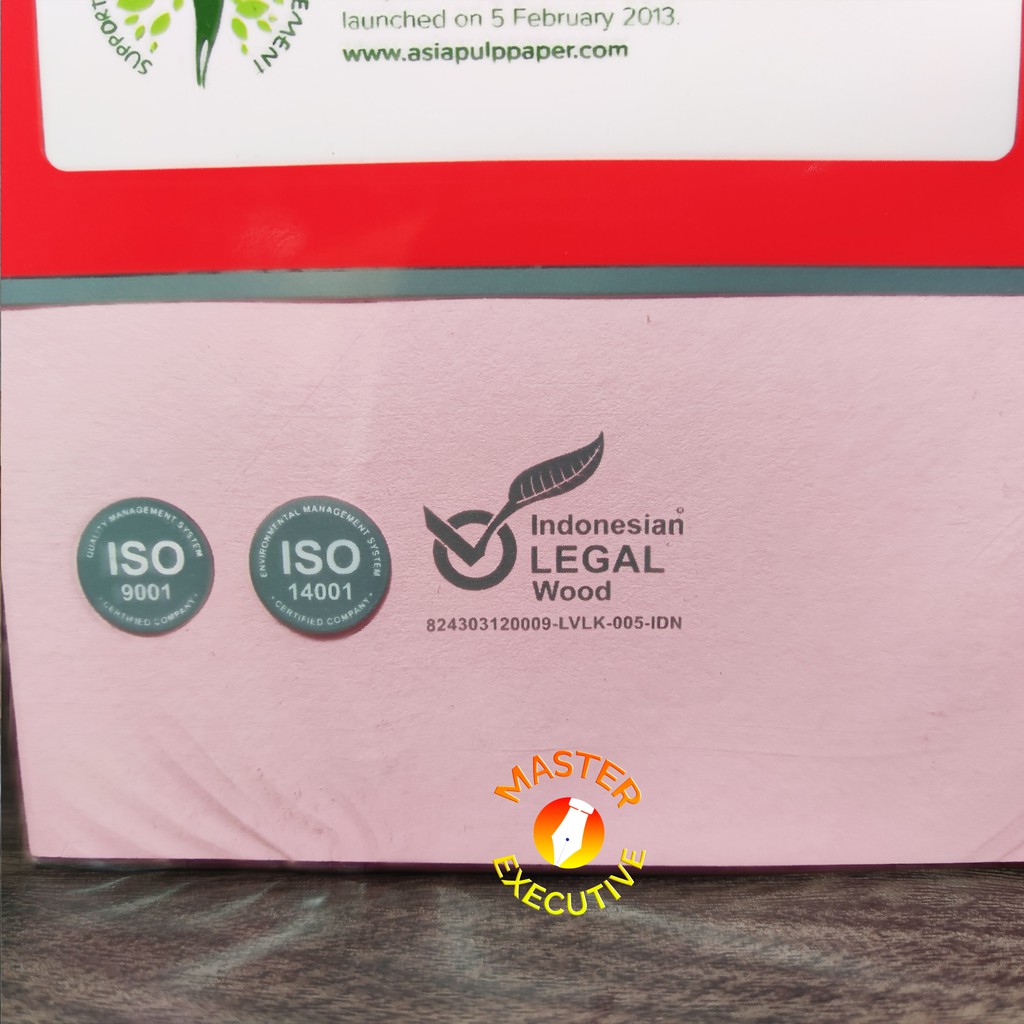 [Rim - 500 Lembar] Sinar Dunia SiDu Color Kertas A4 80 gsm Pink Merah Muda IT 170