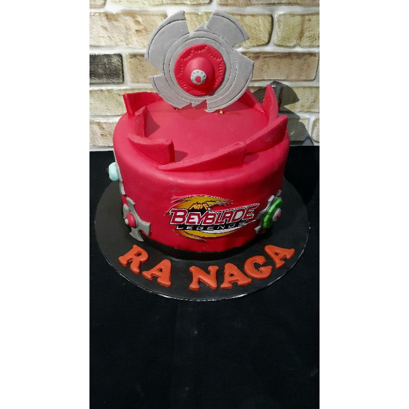 

KUE ULTAH BEYBLADE