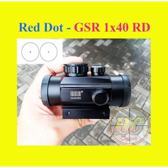 BARANG BARU Reddot , Red dot BSA , GSR , Bushnell , Hakko , reflex sight , spike - Reddot BSA