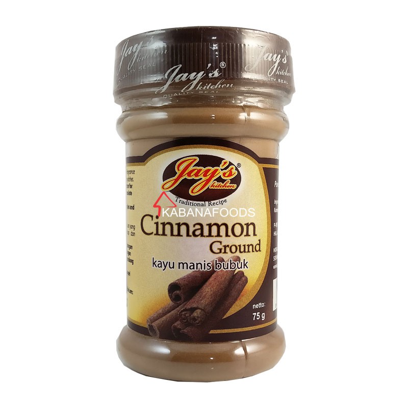 

Bumbu Masak Kayu Manis Bubuk Jay's Cinnamon Ground 75g
