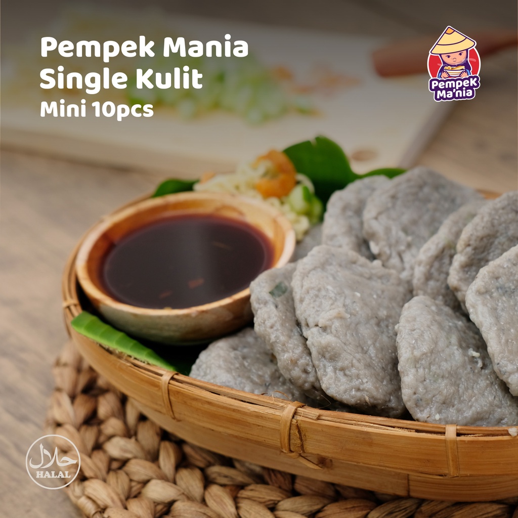 

Pempek Mania Single Kulit 10 pcs