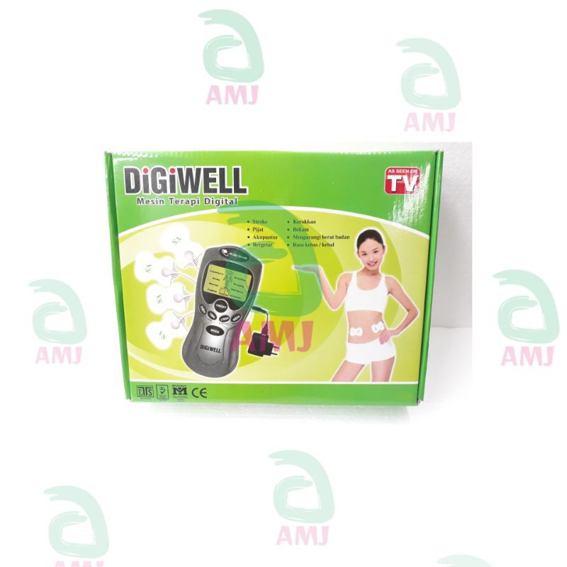 Digiwell Alat Pijat Modern Mesin Terapi Digital Full Set