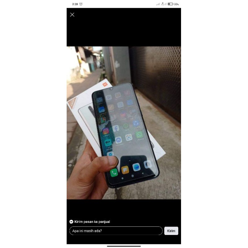 redminote8 pro 6/64 bekas
