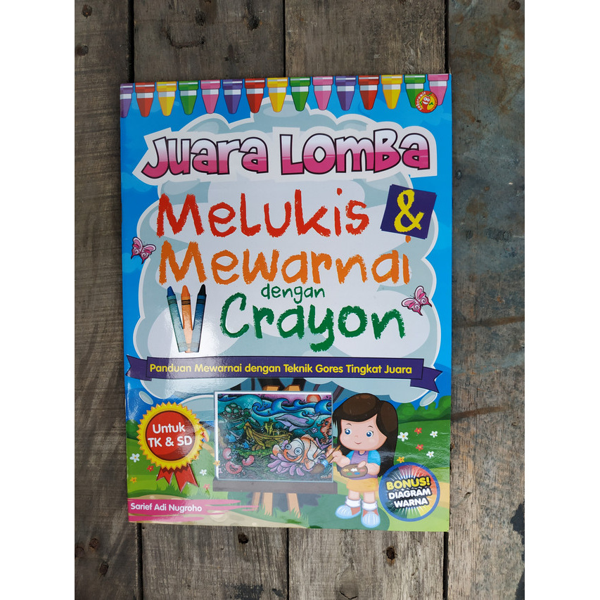 

Juara lomba melukis & mewarnai dengan crayon