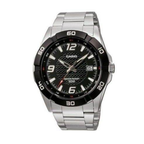 Jam Tangan Pria CASIO MTP-1292D-1A Hitam Original Garansi Resmi