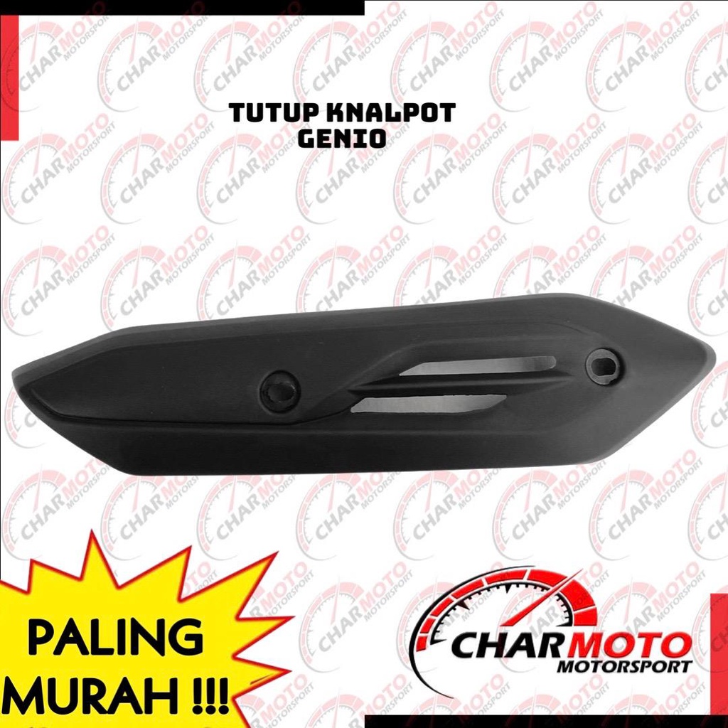 Cover Tutup Knalpot Premium Genio, PCX Variasi 150 Standar Vario 160 STD PNP - Charmoto