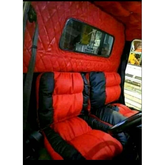 Bungkus Jok/Sarung Jok/Cover Jok Mobil  DAIHATSU GRAND MAX PICK UP model sofa