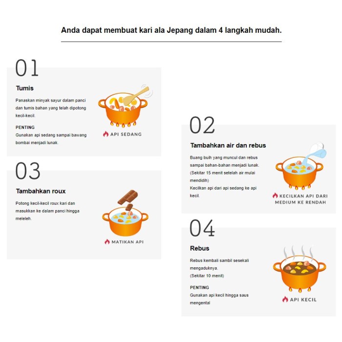 

Kare Ala Jepang Bumbu Curry Kari Dapur Saus House Lokal Kari Halal Imp