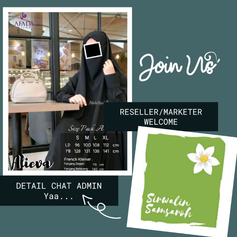 French Khimar FK Alieva by Afada