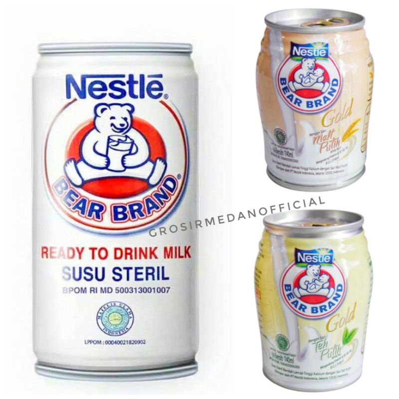 

BEAR BRAND SUSU BERUANG STERIL 189 ML