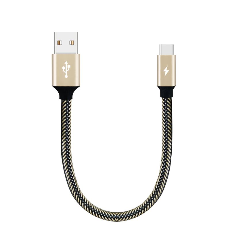 VIVI   30cm 3A Fast Charger Cable Type C Braided Power Bank Cable For S9 S8 Mate 20/10/9 P20/P10/P9 Smart Phones Tablet PCs