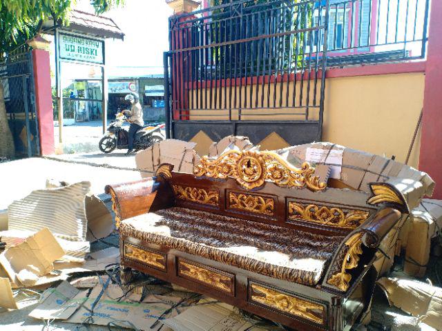 Kursi Tamu Madura Jati, Kursi Tamu Ukiran Mebel Jepara, Mebel Ukir Jepara, Furniture