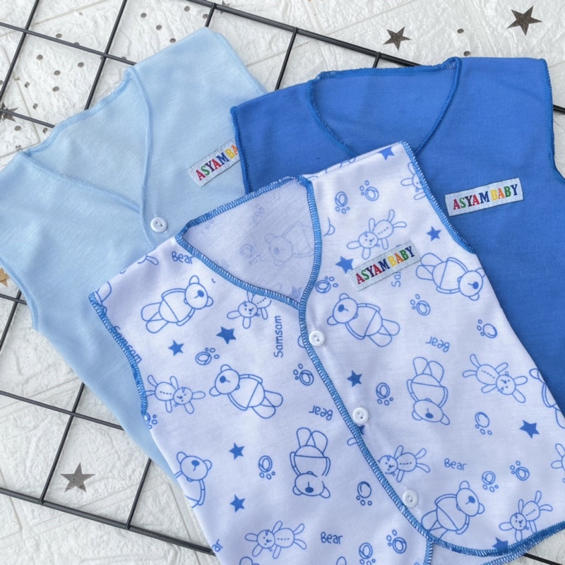 3 PCS Baju Bayi Baju Bayi Baru Lahir Baju Bayi Kutung  Pendek Baju Bayi Newborn Hampers Bayi Gift Hadiah Bayi Baru Lahir DNW BABY