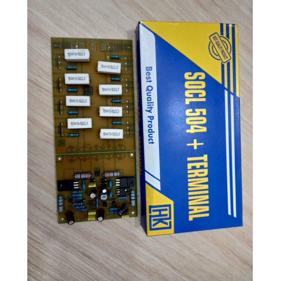 KIT SOCL 504 + TERMINAL kit socl 504 + tr pcb fiber HK Kit Hk socl 504